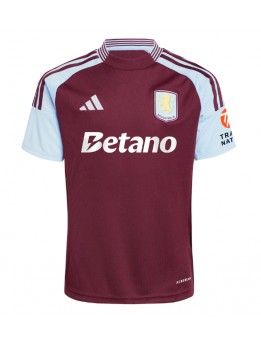 Aston Villa Heimtrikot 2024-25 Kurzarm